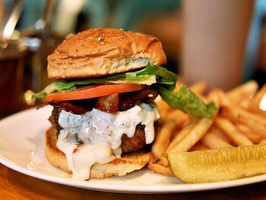 Best college town burger joints: A burger and fries from Mr. Bartley’s Burger Cottage