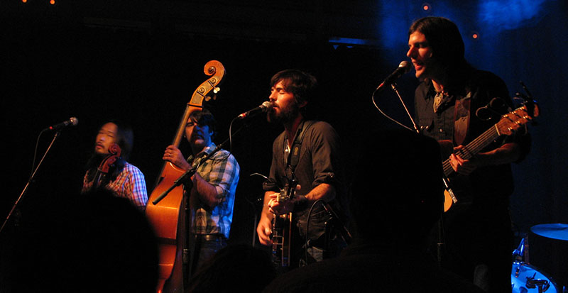 The Avett Brothers playing live in Portland, Oregon.