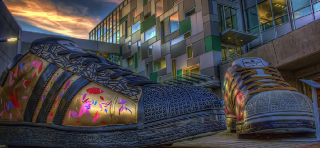 Adidas North American Headquarters is located in Oregon