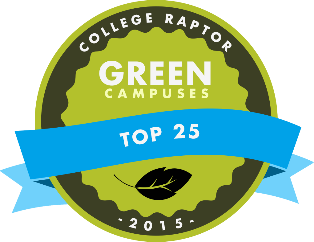 Check out the 25 greenest college campuses in the US.