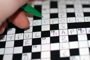 Dream jobs - crossword puzzle writer
