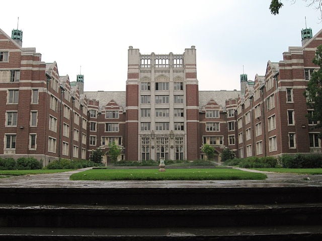 Wellesley College campus buildings.