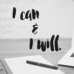 A good mindset can really help your study session. Tell yourself "I can and I will"