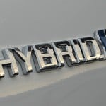 Toyota Auris Hybrid Logo.