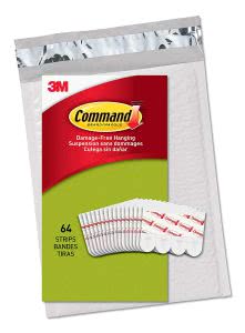"must-haves" for surviving college - command strips