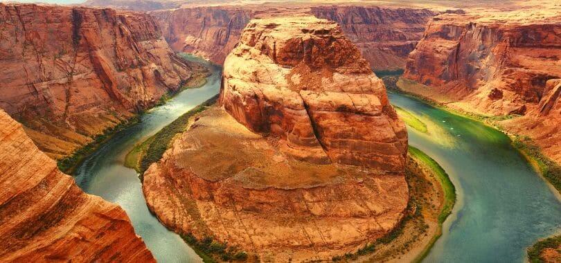 Horseshoe Bend Canyon in Arizona.