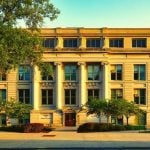 A building on the University of Iowa campus.