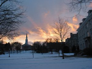 Outdoorsy students - Middlebury college