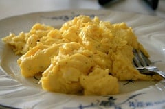 Microwave recipes - scrambled eggs