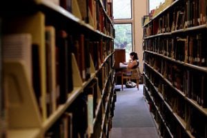 Libraries are common study spaces students use