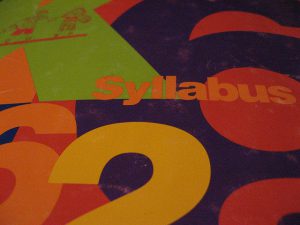 A college syllabus is incredibly important