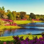 The Bellingrath Gardens in Alabama.