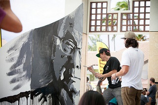 POW! WOW! Hawaii is one of many amazing art shows.