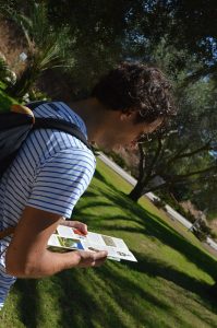 Walk around campus before classes start to get a feel for where you need to go.