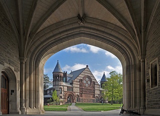 college reviews The Blair Arch at Princeton University.