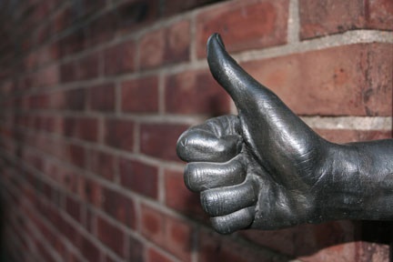 Thumbs up for a successful semester!