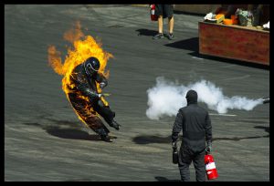 Flickr user aj-clicks - Stunt person