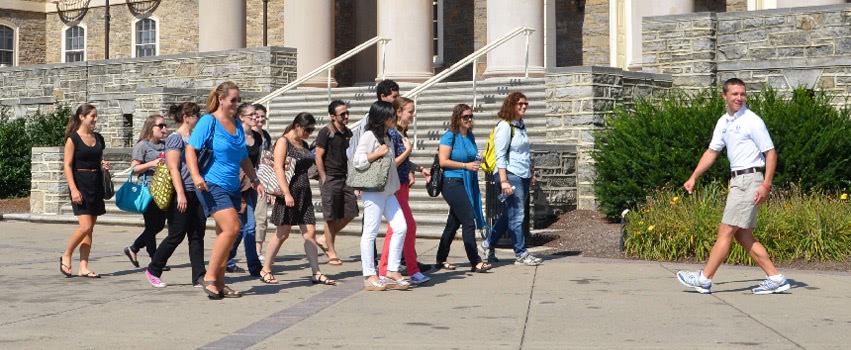 What should you do if you can't afford to visit a college?
