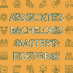 List of 4 different types of college degrees.