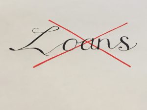 What does a "no loan" policy mean for schools