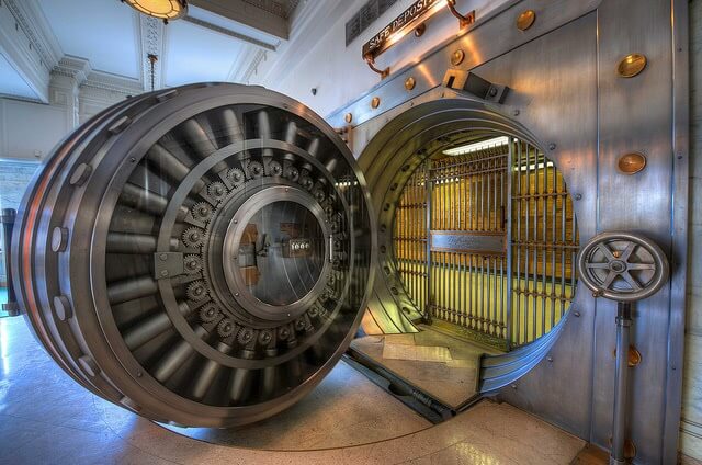 bank vault for college scholarships