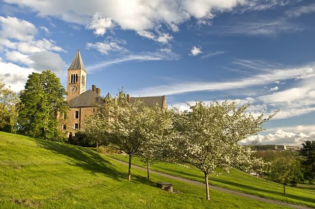 Spring break is a time to relax and visit college campuses