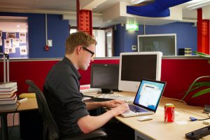 Take advantage of the work-study programs your college offers!