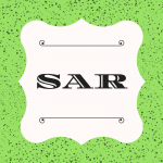 Overlay text "SAR" against white and green background.