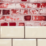 Brick and tile wall