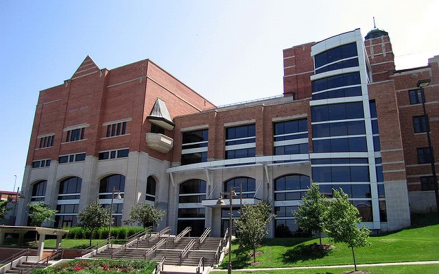 Kansas University Union building.