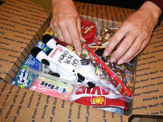 Make college care packages for your homesick student!