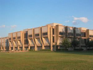 A Norfolk State University campus building.