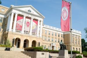 University of Wisconsin-Madison's signature building.