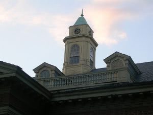 Tucker Hall at the College of William and Mary.