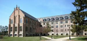 Large Pontifical College Josephinum campus building.