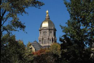Golden Dome at University of Notre Dame.