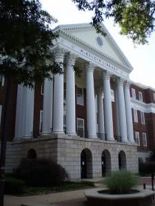 McKeldin Library on the University of Maryland, College Park campus.