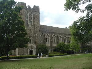 Perkins Library at Duke University.