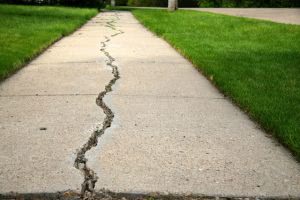 Like a gap on a sidewalk, gapping is when a college can't meet the full financial needs of a student.