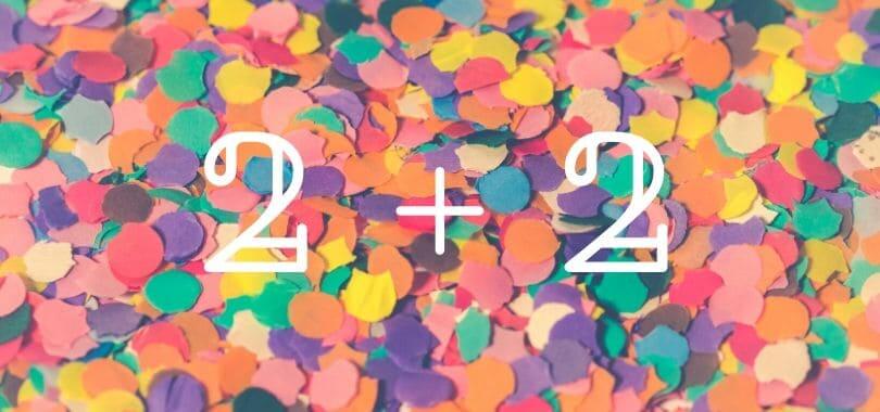 2 + 2