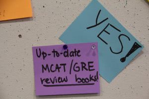 The GRE is an example of a graduate school exam.