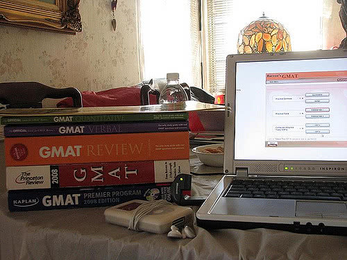 The GMAT stands for Graduate Management Admission Test.