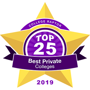 A gold star badge that says 