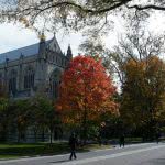 Princeton University where many student apply early decision to