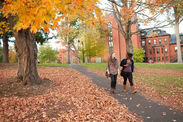 Fall is a great time to visit colleges for many reasons