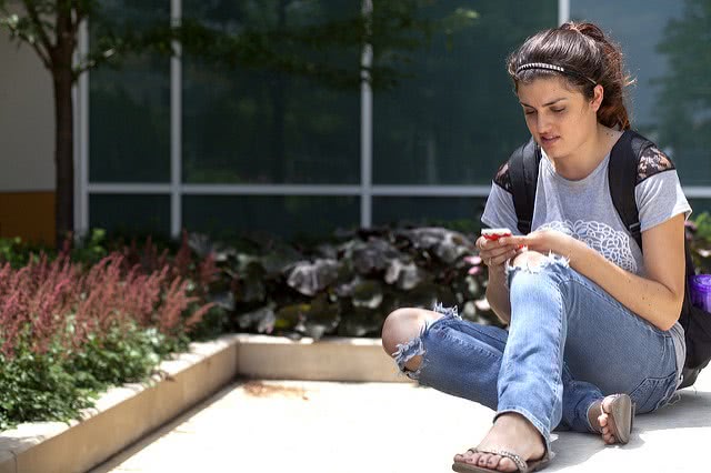 Student disappointed with her campus visit