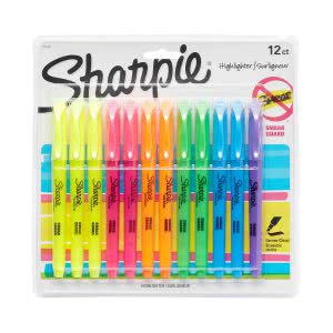 Study sessions School supplies -- sharpie pocket highlighters