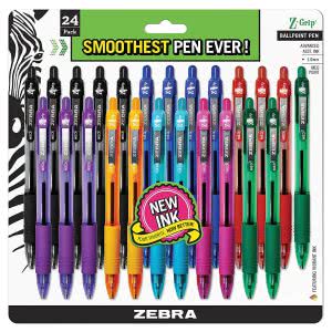 Study sessions School supplies -- zebra pen z grip