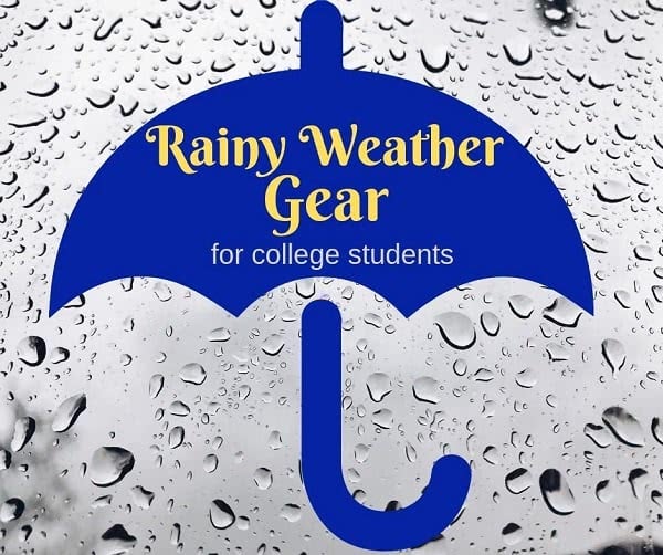 Best rain jacket for college students on sale