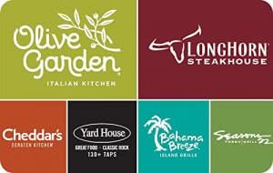 Darden restaurants gift card